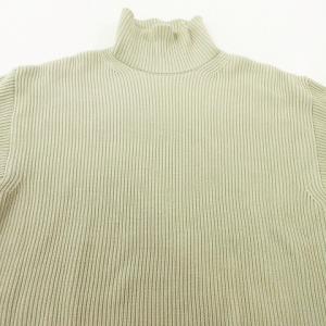 AURALEE 19FW スーパーファインウール タートルネック セーター ヘヴィリブニット ウール100％