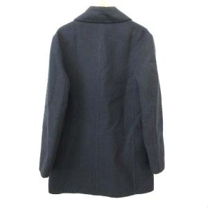 BOTTEGA VENETA コート カシミヤ混 48 紺