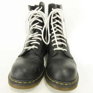 WTAPS DR. MARTENS GB SKINS 10ホールブーツ レザー 28㎝ 黒
