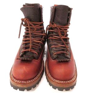 WHITE'S BOOTS SMOKE JUMPER 375LTT-V ショートブーツ レザー 10E 赤茶