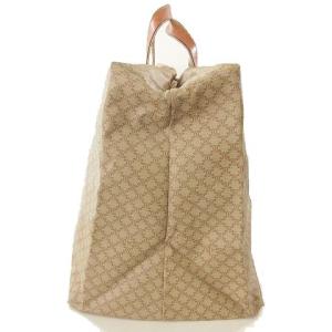 CELINE ボストンバッグ マカダム 鞄 カバン ロゴ 総柄 大きいサイズ 旅行 大容量 ベージュ 茶 ブラウン IBO26