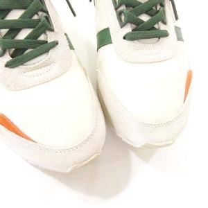 LACOSTE PARTNER RETRO ローカット スニーカー ワニ スムースレザー UK7.5