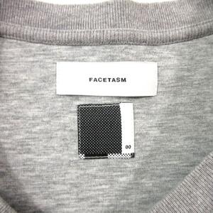 FACETASM 21FW BONDING XXL SWEAT トレーナー オーバーサイズ ロゴパッチ  00 フリーサイズ