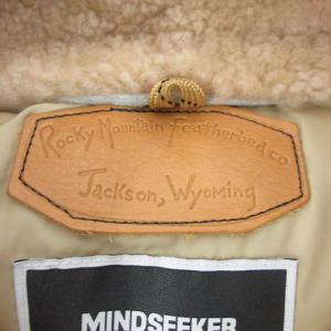 Rocky Mountain FeatherBed Mindseeker 20AW Christy Jacket ダウンジャケット ペイズリー 46 ブルー