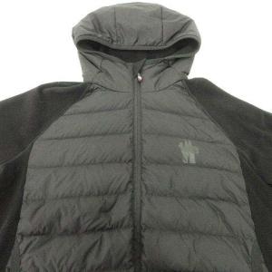 MONCLER GRENOBLE 21AW ZIP UP CARDIGAN ダウンジャケット XL 黒