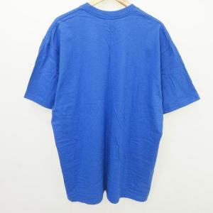 Supreme 21FW Thrasher コラボ Skyline Tee Tシャツ 半袖 ワンポイント ブルー