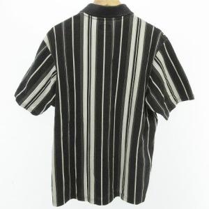 Supreme 20ss VERTICAL STRIPE POLO ポロシャツ 半袖 ワンポイント 刺繍