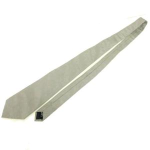 CHANEL ネクタイ シルク ココマーク 総柄 グレー系 ビジネス小物 イタリア製 ORG A1004