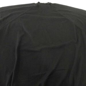 PRADA ニット カットソー 長袖 薄手 50 無地 ブラック