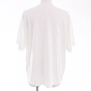 HERMES 半袖 Tシャツ カットソー バラ 花プリント オーバーサイズ S ホワイト イタリア製