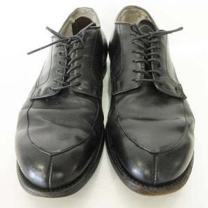 Alden ×SHIPS ビジネスシューズ Uチップ レザー 外羽根 7 1/2 ブラック