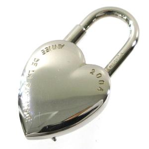 HERMES 2004年 ヴィヴェリディ ハート型カデナ ペンダントトップ シルバー