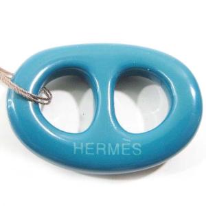 HERMES スカーフリング トリボー シェーヌダンクル 3点セット 漆塗 ピンク 黄 緑 国内正規