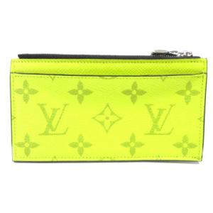 LOUIS VUITTON M30320 20SS タイガラマ モノグラム コイン カードホルダー レザー 黄