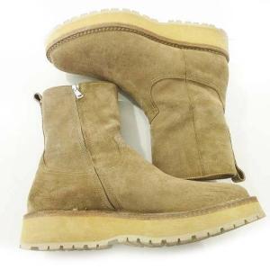 nonnative MINEDENIM 22SS RANCHER ZIP UP BOOTS スエード 40 ベージュ