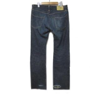 Stevenson Overall Co. デニム パンツ 747-OSX ジーンズ ボタンフライ 32 ネイビー コットン