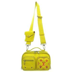 LOUIS VUITTON 21年 ユーティリティ クロスバッグ モノグラム ヴィタミンズ ジョーヌ M58652