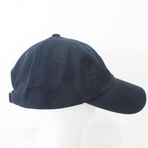 nonnative 美品 21ss NN-H3905 キャップ 帽子 ロゴ 刺繍 6パネル 紺 ネイビー
