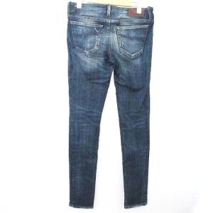 DIESEL スーパースリムスキニー ローウエスト ジョグジーンズ デニム パンツ ダメージ加工 ネイビー