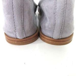 Repetto 美品 バレエ シューズ リボン ラウンドトゥ 37 23cm 薄紫 ライトパープル IBO30