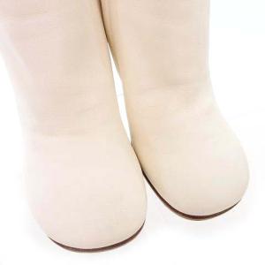 FENDI 8T8230NBAF1FLE 22ss ファースト ホワイトナッパレザー ブーツ ３８ 白