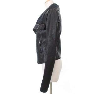 Rick Owens ライダースジャケット ラムレザー 40 黒