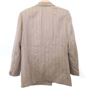 Christian Dior SPORTS ダブルブレスト ジャケット テーラード ストライプ ウール 国内正規 ベージュ