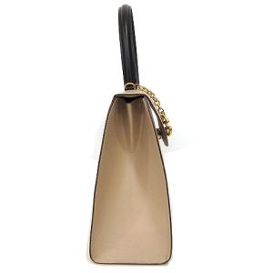 CELINE 2WAY ハンドバッグ ショルダー チャーム ヴィンテージ レザー ベージュ