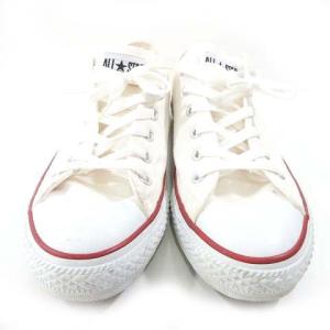 CONVERSE スニーカー カジュアルシューズ キャンバス ローカット ロゴ ホワイト