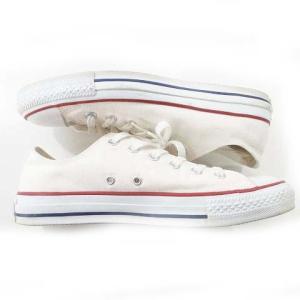 CONVERSE スニーカー カジュアルシューズ キャンバス ローカット ロゴ ホワイト
