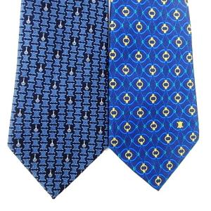 CELINE ネクタイ 4本 セット レギュラータイ シルク マカダム トリオンフ 総柄 ビジネス スーツ小物 U180 A0227