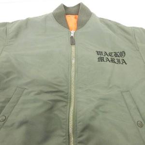 WACKO MARIA 22AW MA-1 TYPE-2 フライトジャケット M カーキ