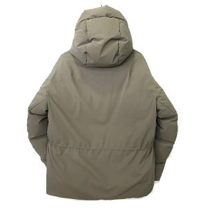 BEAUTY&YOUTH UNITED ARROWS 19AW 小松マテーレ ダウンジャケット フード 比翼ジップ L カーキ