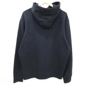 POLO RALPH LAUREN 近年 パーカー フーディ スウェット トレーナー トップス 長袖 騎兵 ロゴ刺繍 L 紺 ネイビー 国内正規