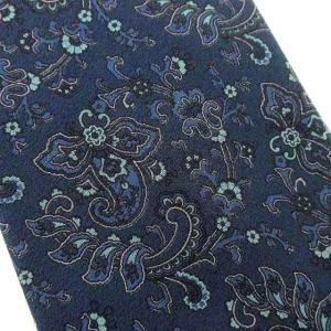 Christian Dior monsieur ネクタイ シルク ペイズリー柄 レギュラータイ ネイビー