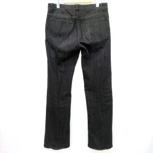 malo デニム パンツ ストレッチ ジーンズ イタリア製 48 黒 ブラック