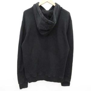 SAINT LAURENT PARIS 17SS スモールロゴ パーカー フーディ 464581 スウェット プルオーバー S 黒