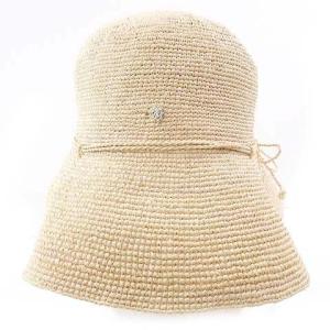 HELEN KAMINSKI ストローハット 帽子 麦わら帽子 ラフィア F ベージュ IBO33
