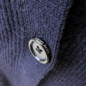 POLO RALPH LAUREN メリノウール カーディガン リブ ニット 長袖 Vネック スリム 国内正規 S 紺 ネイビー U90