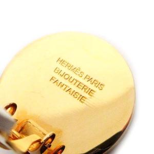 HERMES コロゾ イヤリング 馬 ホース アクセサリー ゴールドカラー