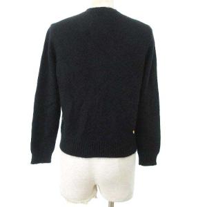 MUVEIL × ミュゲフィフスアベニュー muguet fifth avenue ビジュー カーディガン アンゴラ混 シャギー セーター