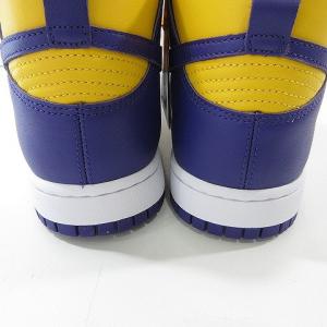 NIKE DD1399-500 Dunk High Retro Lakers 28cm 紫 黄