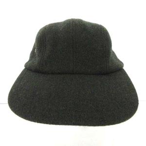PHIGVEL MAKERS & Co. 美品 22AW キャップ 帽子 ウールタッチ フリーサイズ カーキ系  U30