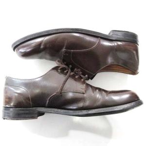 Church's プレーントゥ ビジネスシューズ 革靴 レザー フォーマル 約26.0?p 茶 ブラウン IBO35