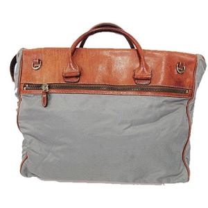 Felisi ブリーフケース 20942 ナイロン レザーコンビ カデナ付き ビジネス A4対応 グレー 茶 ブラウン IBO35