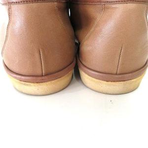 BALLY スリッポン ゴムバンド レザー 7E 25.5cm 26cm 茶 ブラウン ORG