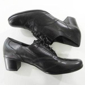 REGAL 美品 ローヒール シューズ 革靴 レザー レースアップ 24 1