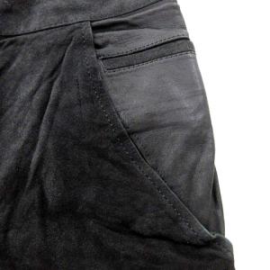 DIET BUTCHER ラムレザー ショートパンツ ショーツ 1 S 黒 ブラック U180 A0207