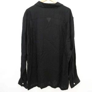 WACKO MARIA 美品 21ss 50s シャツ トップス 長袖 刺繍 XXL 黒 ブラック 日本製 U90