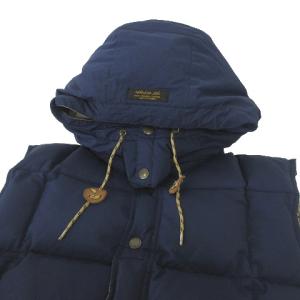 NEIGHBORHOOD ダウンベスト アイスウォールベスト ナイロン M 紺 ネイビー U30